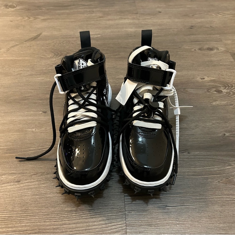 Nike Air Force 1 Mid SP Off-White Rasheed Wallace Size 7M/8.5W DR0500-001 - Picture 3 of 5